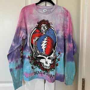 DEAD FOREVER Tie Dye Long Sleeve Shirt - Dead & Co.